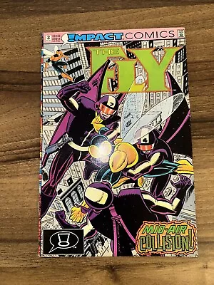 Buy DC Comics The Fly #3 1991, Impact Comics, Vintage Comic Book Boarded Sleeved • 0.99£