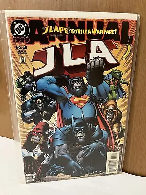Buy JLA Annual 3 🔥1999 JLAPE🔥Gorilla Warfare🔥 DC Comics🔥NM • 3.15£