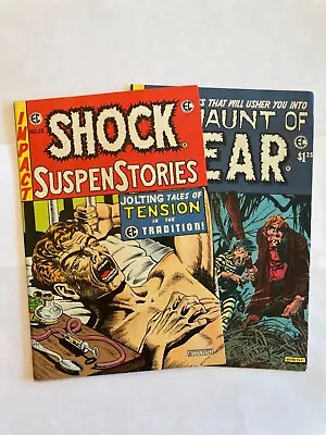 Buy LOT (2) EC Comics - Shock & Suspense Stories #12 1973 / Haunt Of Fear #23 1974 • 9.68£