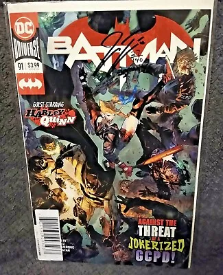 Buy BATMAN #91 NM Signed By James Tynion IV - W/COA Dynamic Forces - DC 2020 • 27.55£