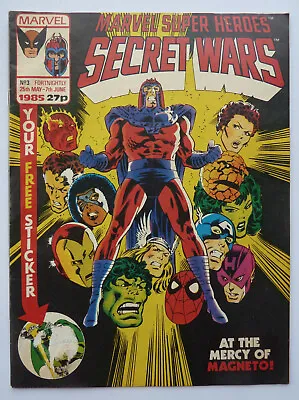 Buy Secret Wars #3 - Marvel UK Comic - 25 May 1985 VG 4.0 • 5.99£