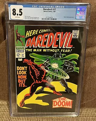 Buy Daredevil #37 1968 CGC 8.5 White Pages Doctor Doom • 261.22£