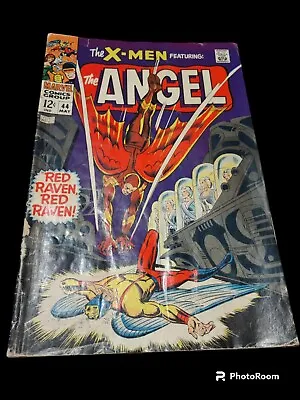 Buy MARVEL  X-Men #44 -1968 SILVER AGE  1st Red Raven • 15.98£