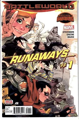 Buy Battleworld Runaways #1 Secret Wars Marvel Comics • 3.99£