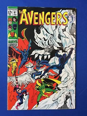 Buy Avengers #61 FN/VFN (7.0) MARVEL ( Vol 1 1969) • 29£