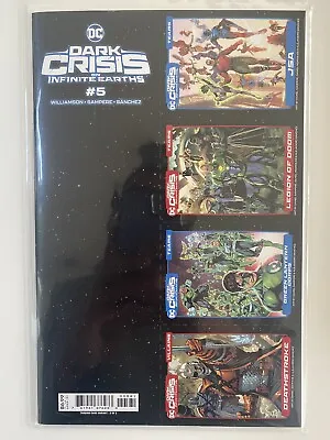 Buy Sealed & Boarded- DC Comics- Dark Crisis On Infinite Earths Vol.1 #5- Variant #2 • 5.99£