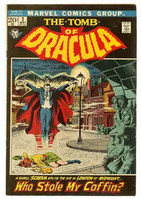 Buy Tomb Of Dracula #2 6.5 // 2nd Appearance Of Dracula Marvel Comics 1972 • 70.36£