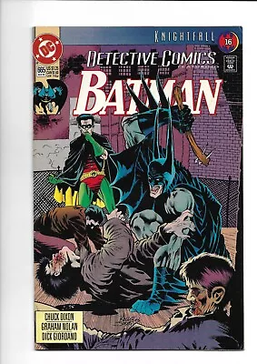 Buy Detective Comics 665 Batman Aug 1993 Knightfall 16 VG/FN 5.0 Condition • 2.99£