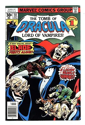 Buy Tomb Of Dracula #58 6.0 1st Solo Blade Appearance Ow/w Pgs 1977 • 22.07£