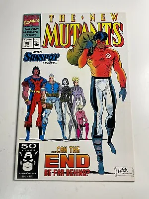 Buy New Mutants #99 Copper Age Marvel Comic Book Signed Fabian  • 31.62£
