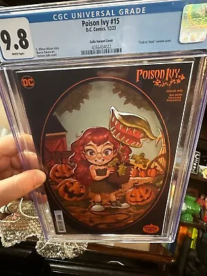 Buy Poison Ivy #15 2023 Chrissie Zullo Trick Or Treat Variant Cover CGC 9.8 • 31.87£