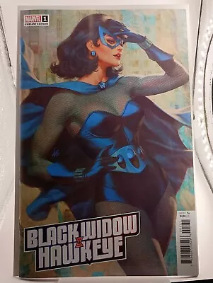 Buy 2024 Marvel Comics Black Widow & Hawkeye 1 Stanley Artgerm Lau Cover C Variant  • 13.64£