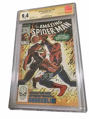 Buy Amazing Spiderman 250 Signed By Jon Romintia JR! CGC 9.4! • 177.89£