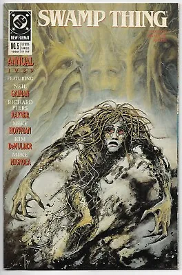 Buy Swamp Thing Annual #5 DC Comics 1989 Gaiman Rayner Hoffman Demulder Mignola VFN • 4.75£