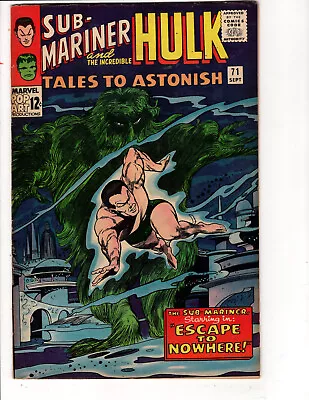 Buy Tales To Astonish #71 Sept 1965 Marvel (1st Appearance Of Lord Vashti) • 20.81£