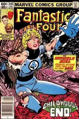 Buy Fantastic Four (1961) # 245 Nesstand (7.0-FVF) 1st Adult Franklin Richards 1982 • 9.45£