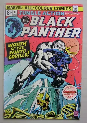 Buy Jungle Action Featuring Black Panther #13 - Marvel Comics - Jan 1975 (vg/fn) • 3.95£