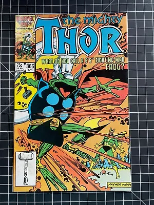 Buy Marvel Thor #366 1st Thunder Frog Cover   • 20.09£