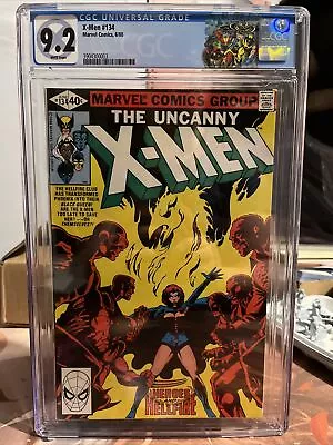 Buy Uncanny X-Men #134 CGC 9.2 1980 WHITE PAGES 1st App. Dark Phoenix *grade Bump* • 199.80£