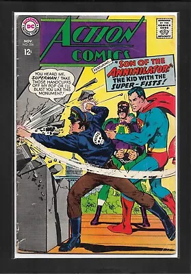 Buy Action Comics #356 (1963):  Son Of The Annihilator!  Silver Age DC! VG/FN (5.0) • 10.86£