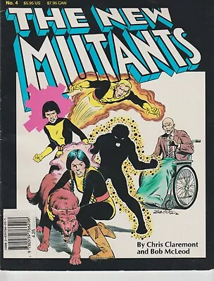 Buy Marvel Comics Marvel Graphic Novel New Mutants #4 (1982) 6th Print Vf • 35£
