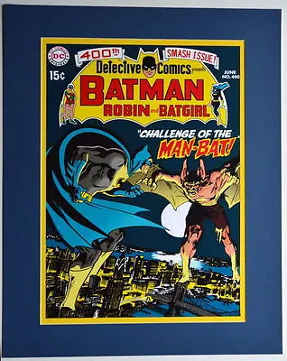Buy DETECTIVE COMICS #400 COVER PRINT Professionally Matted DC Manbat • 33.30£
