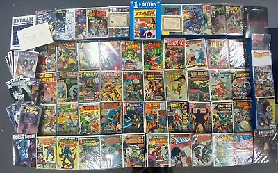 Buy Warehouse Clearance 160+ American Comic Books 1960's To Modern Marvel, DC BOX K • 450£