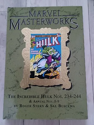 Buy Marvel Masterworks Incredible Hulk Hardcover Vol 15 Limited Dm Variant Ed Mmw • 25£