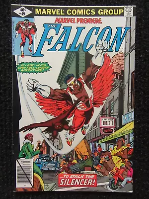 Buy Marvel Premiere #49 August 1979 1st Solo Falcon!! Very Nice Tight Book! See Pics • 8£