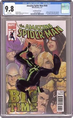 Buy Amazing Spider-Man #648D Caselli 1:15 Variant CGC 9.8 2011 4391282008 • 114.64£