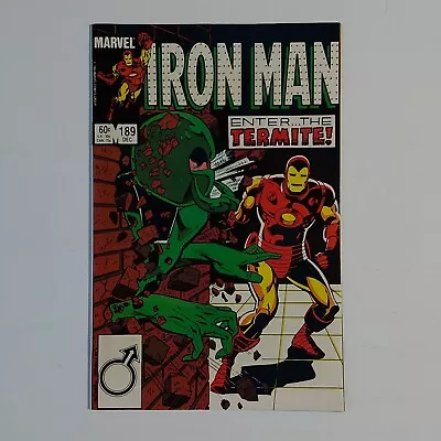 Buy IRON MAN 189 FN/VF 1984 Marvel Comics Termite Appearance  • 5.59£