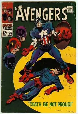 Buy Avengers #56 6.0 // Bucky Barnes Appearance Marvel Comics 1968 • 34.71£