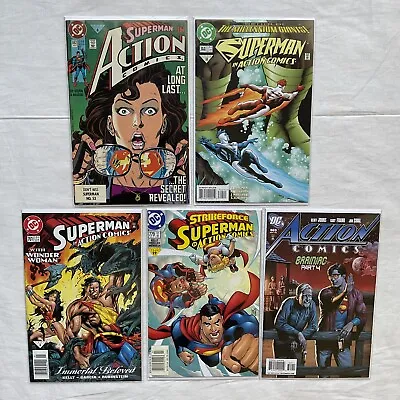 Buy DC Comics Superman In Action Comics #662, 744, 761, 779, 869 Lot Of 5 • 15.98£