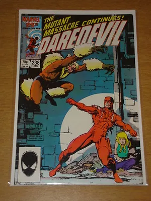 Buy Daredevil #238 Marvel Comic Near Mint Sabretooth January 1987 • 12.99£
