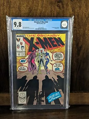 Buy UNCANNY X-MEN #244 (Marvel Comics, 1989) CGC Graded 9.8  ~WHITE Pages • 212.99£