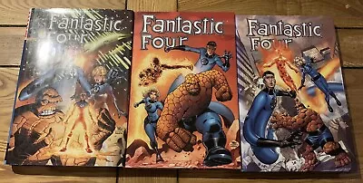 Buy FANTASTIC FOUR Vols. 1 - 3 MARK WAID MARK WIERINGO Oversized Hardcovers Marvel • 9.99£