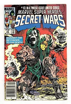Buy Marvel Super Heroes Secret Wars #10N Newsstand Variant FN+ 6.5 1985 • 27.67£