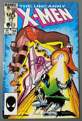 Buy Uncanny X-Men #194 (Marvel 1985) 1st Team App Andrea And Andreas Strucker • 5.51£