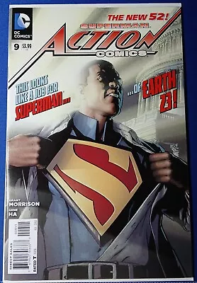 Buy DC Comics Superman Action Comics #9 KEY Calvin Ellis Origin Morrison Ha 2012 • 8£