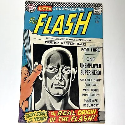 Buy Flash #167 DC Comic The Real Origin Of Flash Kid Flash Back-Up Story Comic Book • 14.13£
