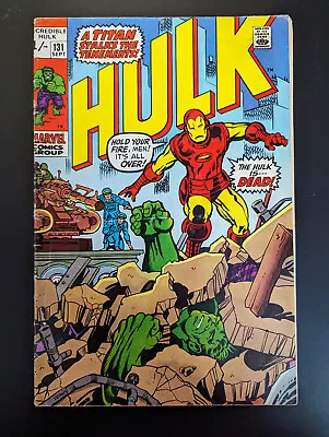 Buy Incredible Hulk #131, Marvel Comics 1970, 1st Jim Wilson, FREE UK POSTAGE • 18.99£