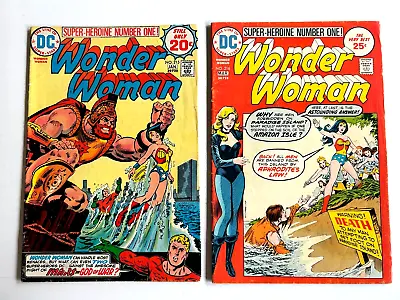 Buy Wonder Woman  #215 And #216   Two Bronze Age Dc's  1975 • 6.39£
