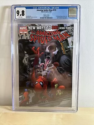Buy Amazing Spider-Man, The #570B CGC 9.8 Marvel  Incentive Monkey Variant • 149.99£