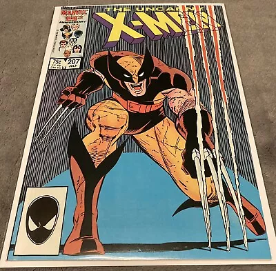 Buy Uncanny X-Men #207  NM+ Iconic John Romita Jr Wolverine Cover • 15.85£