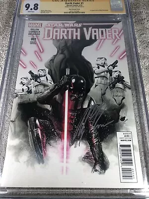 Buy Star Wars Darth Vader 1 CGC SS 9.8 Alex Ross Signed Variant 4/15 • 436.88£