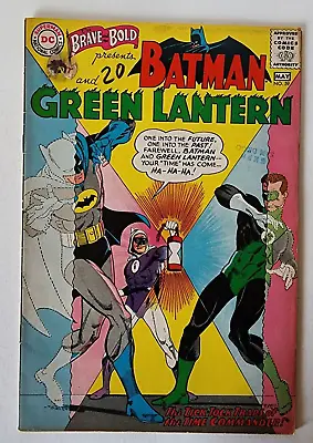 Buy Brave And The Bold #59 DC Comics May 1965 Batman/Green Lantern 1st Batman Teamup • 47.32£