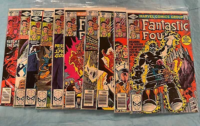 Buy Fantastic Four Issues 220-229  Marvel Comics Run VF+/NM Condition High Grade Bks • 28.38£