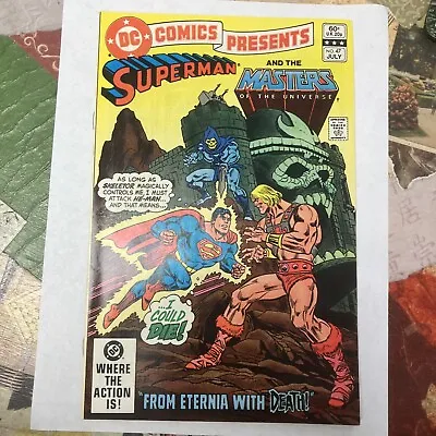Buy  Superman And The Masters Of The Universe Key Issue - D.C. Comics #47 - 1982 • 637.32£