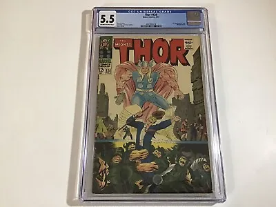 Buy 1967 Thor #138–CGC 5.5–1st Appearance Of Ogur-Ulik Appearance-Kirby🔑🔥🔑🔥 • 58.44£
