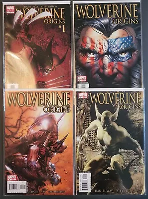 Buy Wolverine Origins 1 - 4 Marvel Comics  • 10£